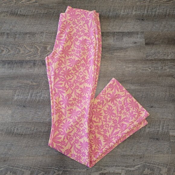 ZARA | Floral Flared Pants | Sz. M - Picture 6 of 6